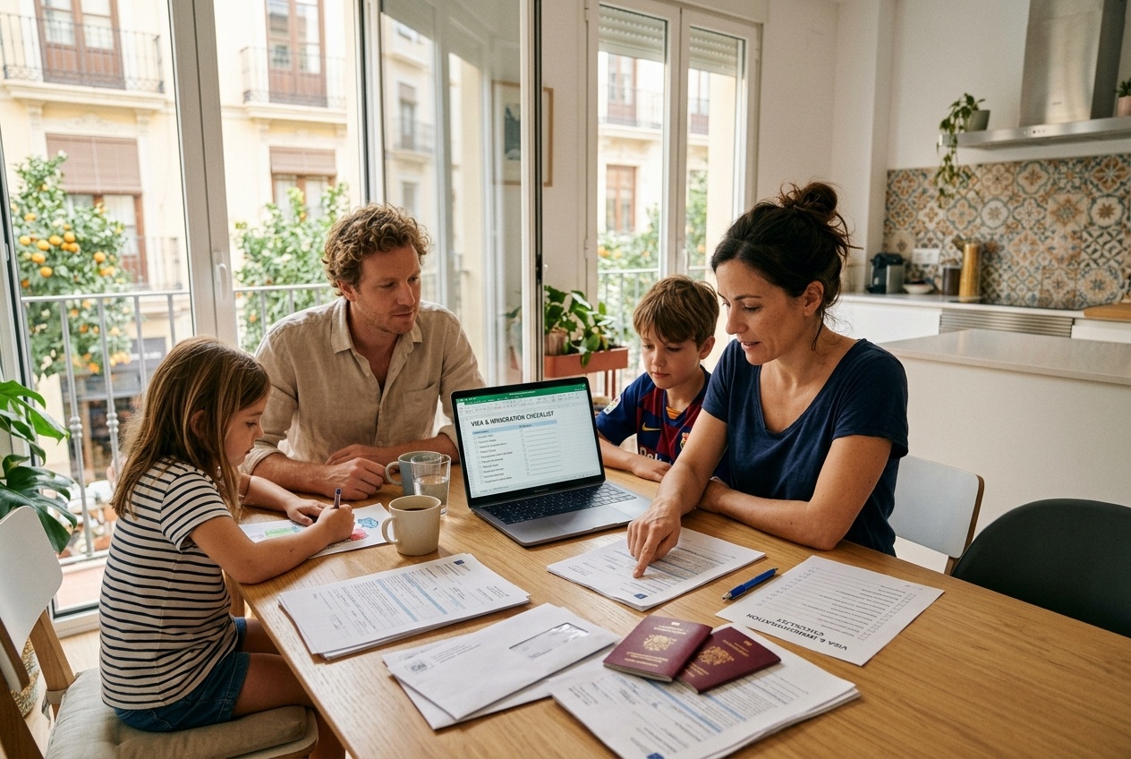 Visa Options for Families Relocating to Spain